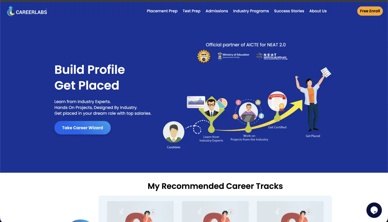 CareerWizard website