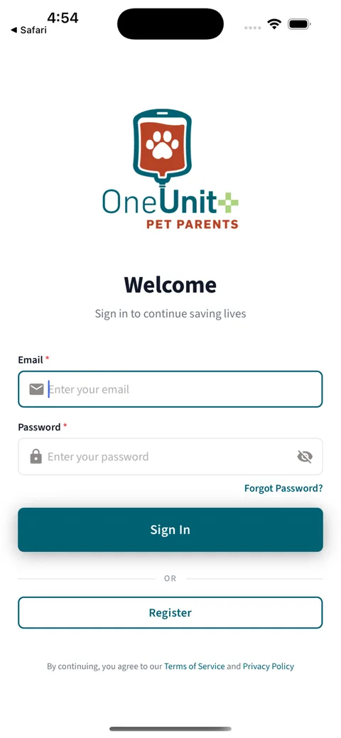 OneUnit+ screen 5